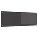 Keukenachterwand Donkergrijs 120 x 40 cm gehard glas