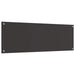 Keukenachterwand Donkergrijs 120 x 40 cm gehard glas