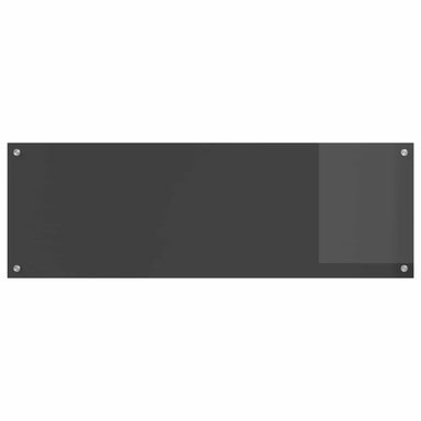 Keukenachterwand Donkergrijs 120 x 40 cm gehard glas