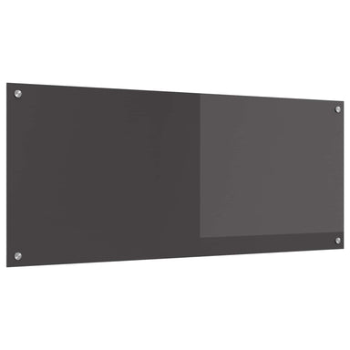 Keukenachterwand Donkergrijs 120 x 50 cm gehard glas