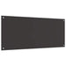 Keukenachterwand Donkergrijs 120 x 50 cm gehard glas