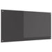 Keukenachterwand Donkergrijs 120 x 60 cm gehard glas