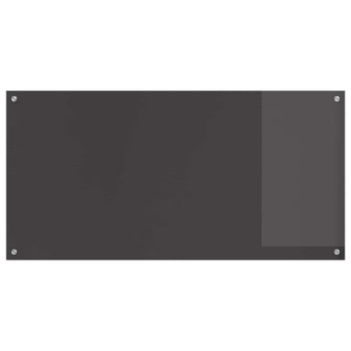 Keukenachterwand Donkergrijs 120 x 60 cm gehard glas