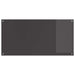 Keukenachterwand Donkergrijs 120 x 60 cm gehard glas