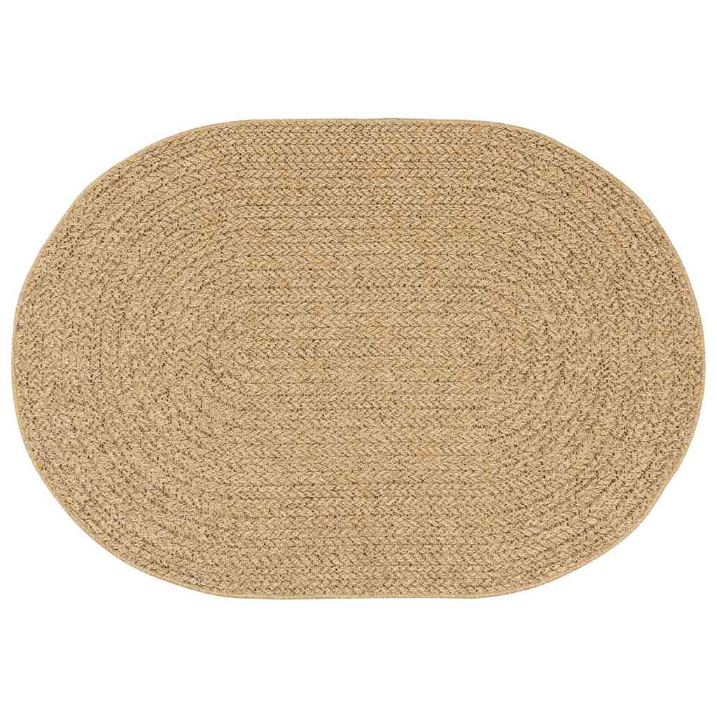 Vloerkleed ZIZUR Bruin 170 x 120 cm Polypropyleen