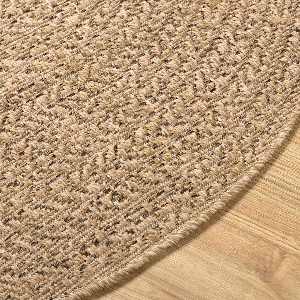 Vloerkleed ZIZUR Bruin 200 x 140 cm Polypropyleen