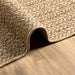 Vloerkleed ZIZUR Bruin 200 x 140 cm Polypropyleen