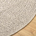 Vloerkleed ZIZUR Crème 200 x 100 cm Polypropyleen