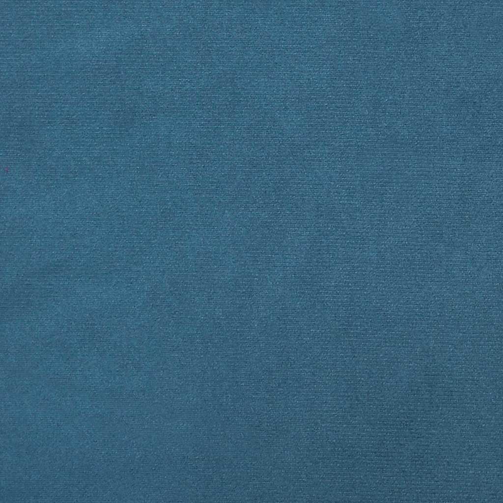 Uittrekbaar slaapbank eenpersoons met wielen Blauw Fluweel