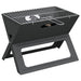 Buiten Grill Zwart 46 x 31 x 31 cm Staal