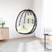 Hangende ei-stoel Crèmewit 91,5 x 54,5 x 107 cm poly rattan