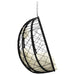 Hangende ei-stoel Crèmewit 91,5 x 54,5 x 107 cm poly rattan