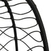 Hangende ei-stoel Koffiebruin 91,5 x 54,5 x 107 cm poly rattan