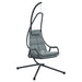 Hangende ei-stoel Antraciet 94 x 107 x 196,5 cm Staal