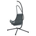Hangende ei-stoel Antraciet 94 x 107 x 196,5 cm Staal