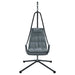 Hangende ei-stoel Antraciet 94 x 107 x 196,5 cm Staal