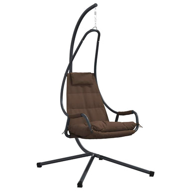 Hangende ei-stoel Koffiebruin 94 x 107 x 196,5 cm Staal