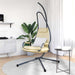 Hangende ei-stoel Beige 94 x 107 x 196,5 cm Staal