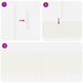 Tuinrand 10 st 100 x 0,05 x 30 cm Koudgewalst staal Wit