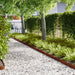 Tuinrand 10 st 100 x 0.05 x 20 cm weervast staal Roestig