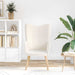 Fauteuil Crème 62 x 67 x 95,5 cm Sherpa Stof