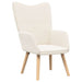 Fauteuil Crème 62 x 67 x 95,5 cm Sherpa Stof