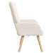 Fauteuil Crème 62 x 67 x 95,5 cm Sherpa Stof