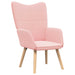 Fauteuil Roze 62 x 67 x 95,5 cm Sherpa Stof