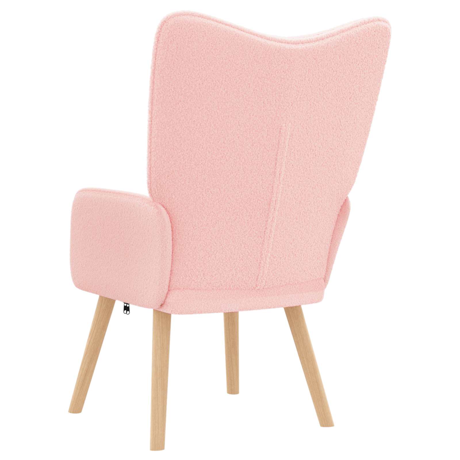 Fauteuil Roze 62 x 67 x 95,5 cm Sherpa Stof