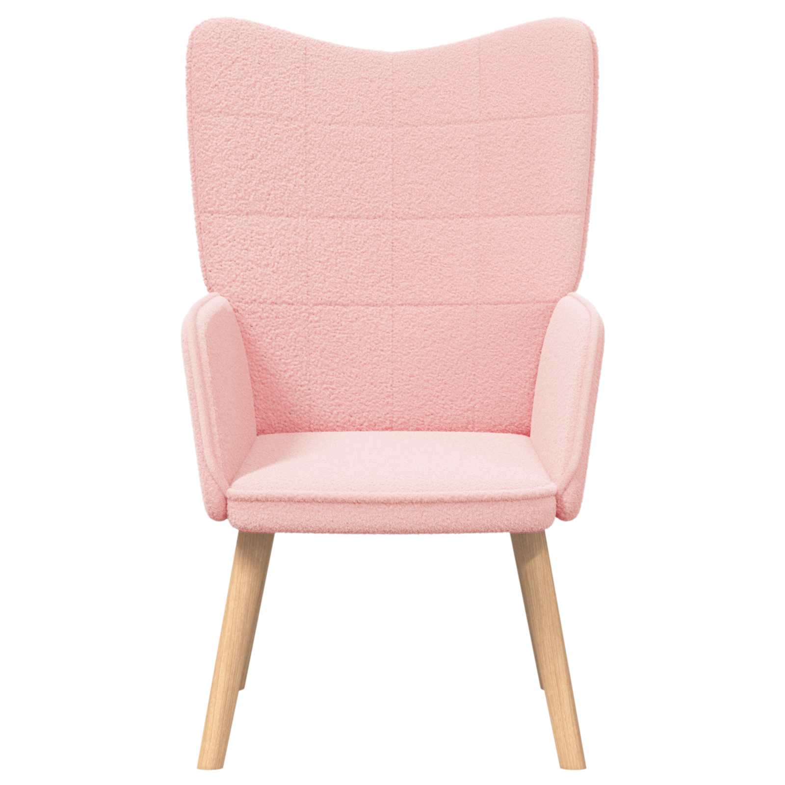 Fauteuil Roze 62 x 67 x 95,5 cm Sherpa Stof