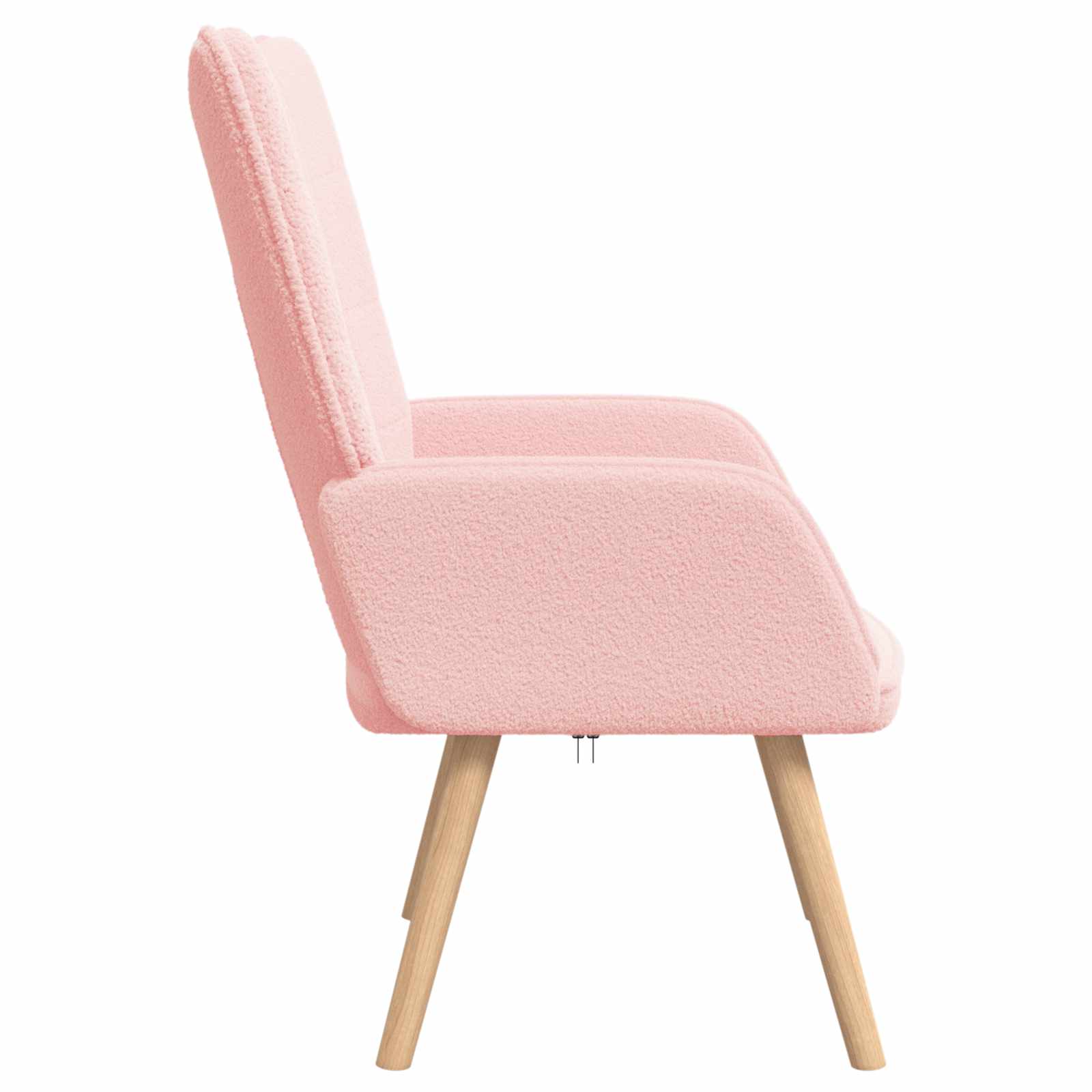 Fauteuil Roze 62 x 67 x 95,5 cm Sherpa Stof