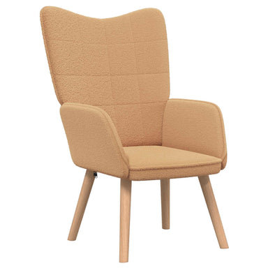 Fauteuil Beige 62 x 67 x 95,5 cm Sherpa Stof