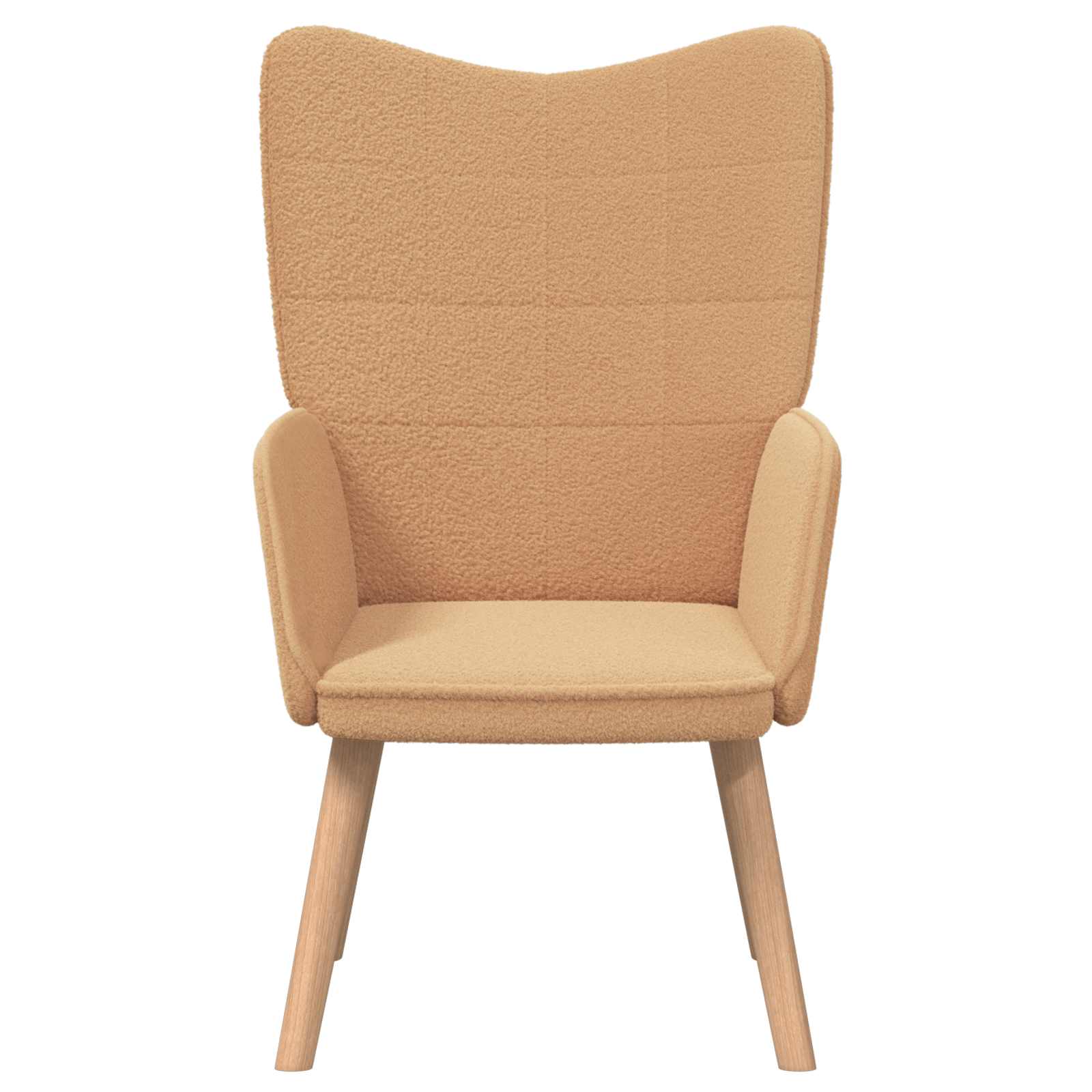 Fauteuil Beige 62 x 67 x 95,5 cm Sherpa Stof