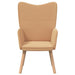 Fauteuil Beige 62 x 67 x 95,5 cm Sherpa Stof