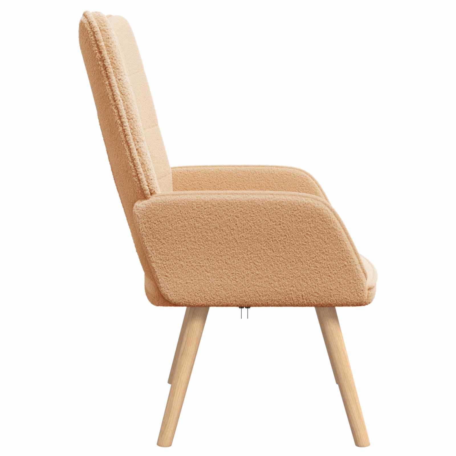 Fauteuil Beige 62 x 67 x 95,5 cm Sherpa Stof