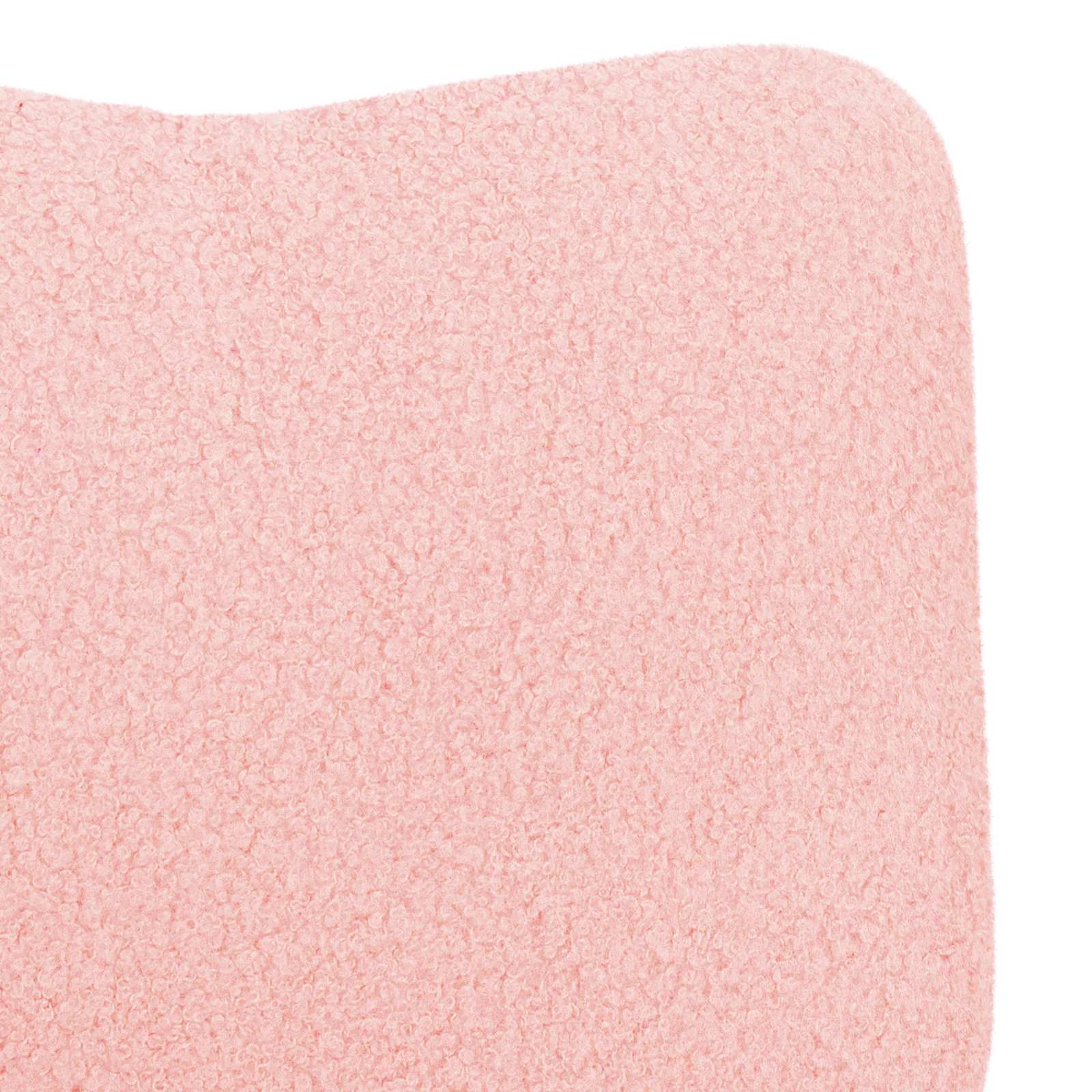 Fauteuil Roze 63 x 67 x 94 cm Schapenstof en Triplex
