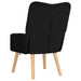 Fauteuil Zwart 63 x 67 x 94 cm Schapenstof en Triplex