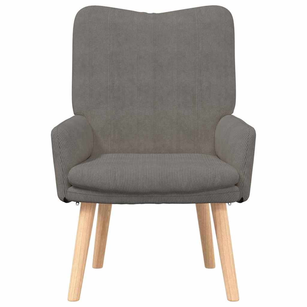 Fauteuil Lichtgrijs 63 x 67 x 94 cm Stof