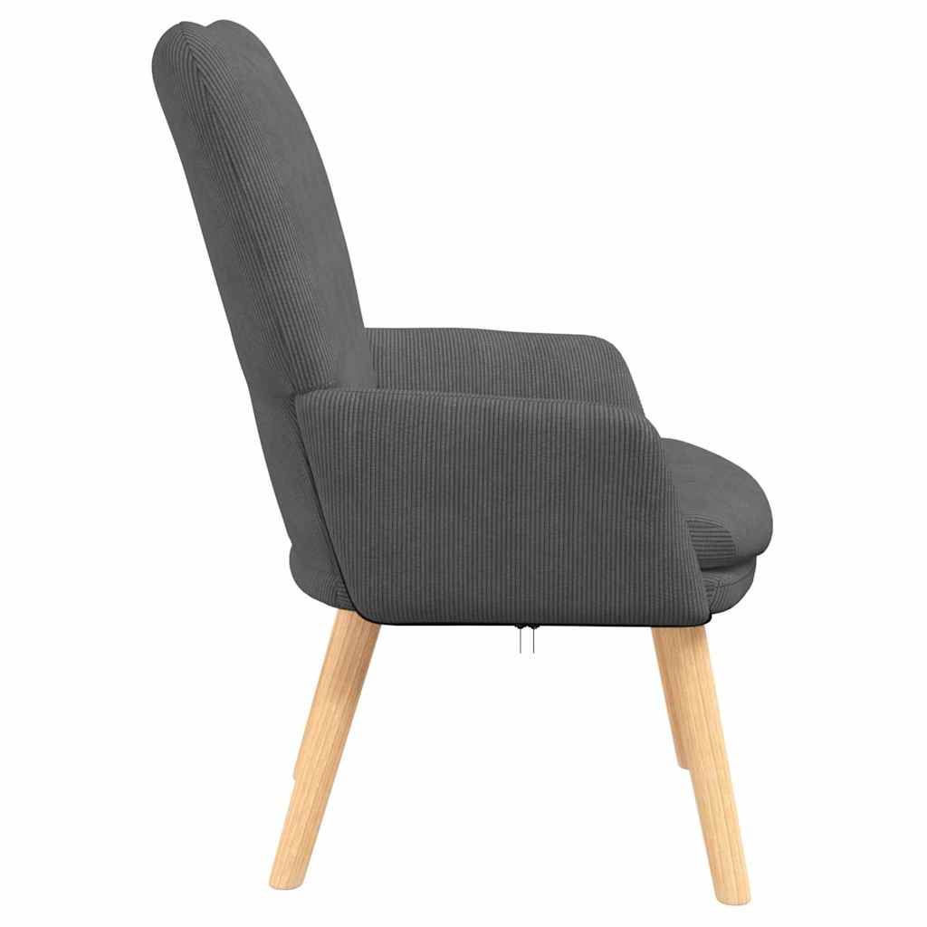 Fauteuil Donkergrijs 63 x 67 x 94 cm Stof
