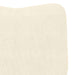Fauteuil Crème 63 x 67 x 94 cm Stof