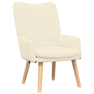 Fauteuil Crème 63 x 67 x 94 cm Stof