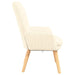 Fauteuil Crème 63 x 67 x 94 cm Stof