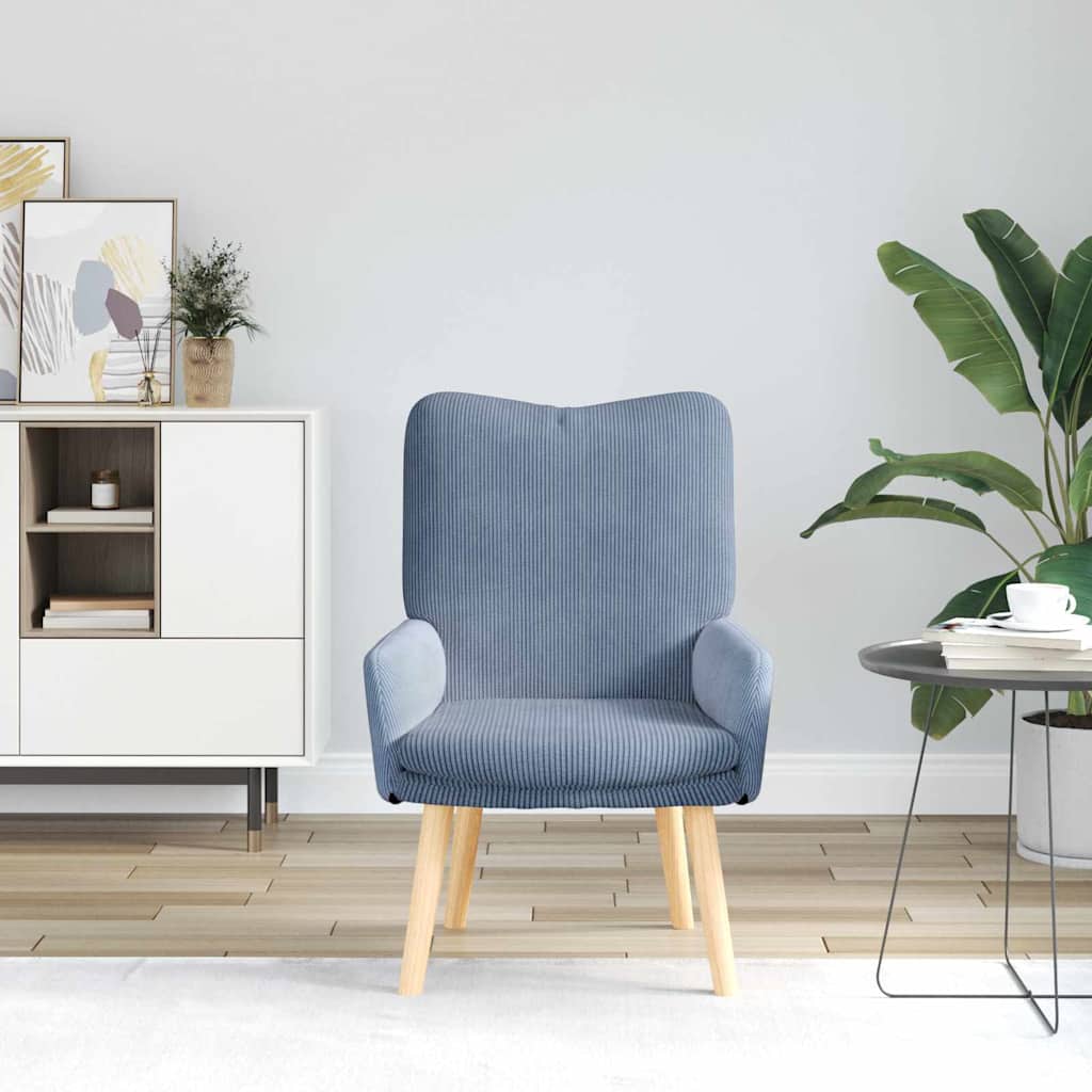 Fauteuil Blauw 63 x 67 x 94 cm Stof