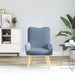 Fauteuil Blauw 63 x 67 x 94 cm Stof