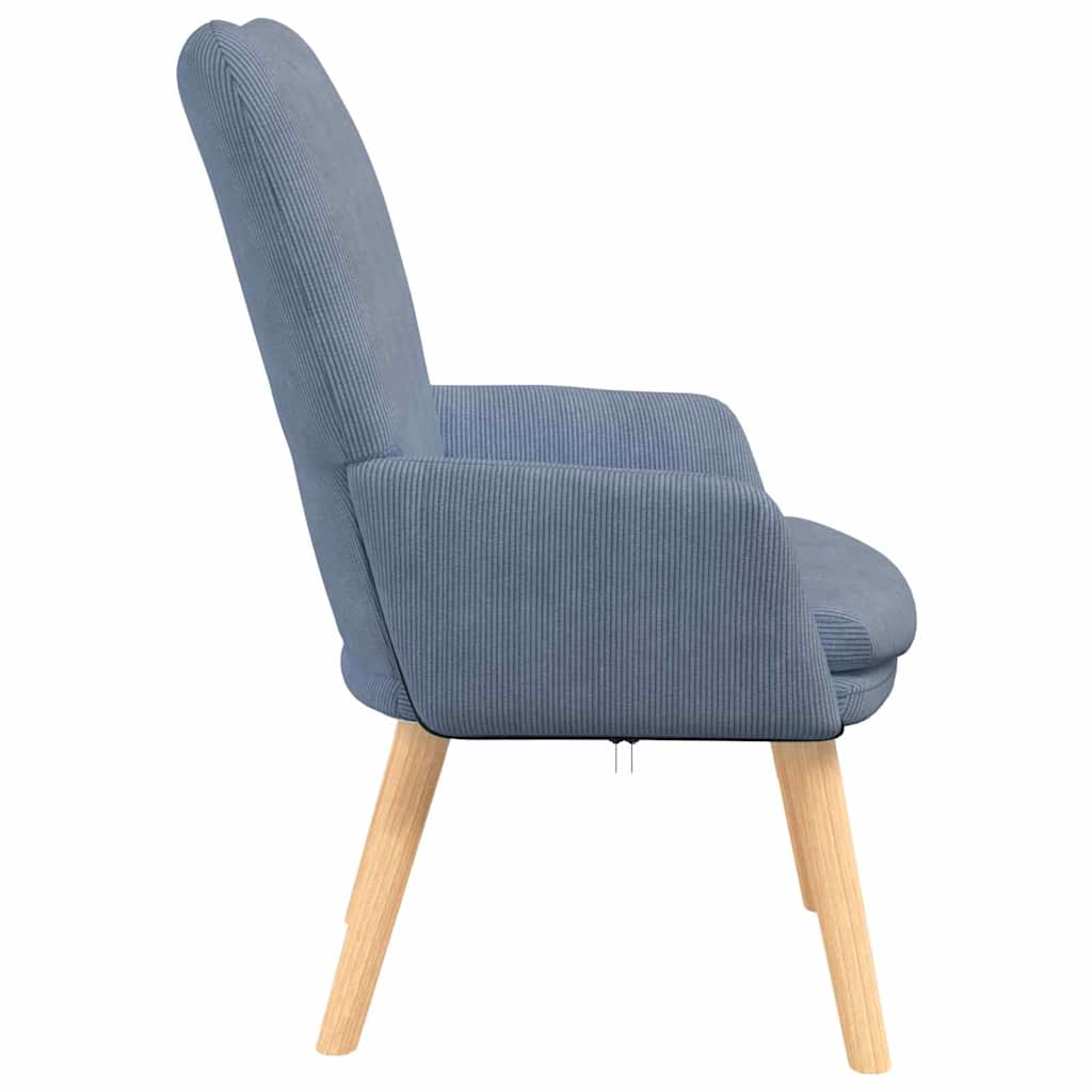 Fauteuil Blauw 63 x 67 x 94 cm Stof