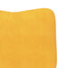 Fauteuil Lichtgeel 63 x 67 x 94 cm Stof