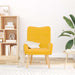 Fauteuil Lichtgeel 63 x 67 x 94 cm Stof
