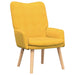 Fauteuil Lichtgeel 63 x 67 x 94 cm Stof
