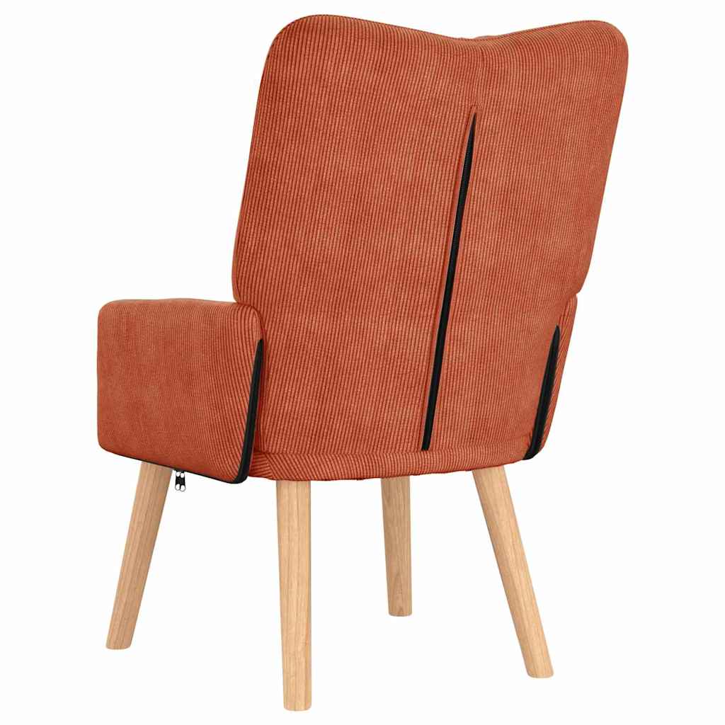 Fauteuil Rood-oranje 63 x 67 x 94 cm Stof