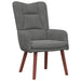 Fauteuil Donkergrijs 63 x 67 x 94 cm Fluweel